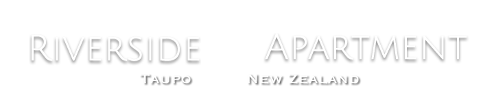 Riverside Apartment Two Taupo New Zealand logo